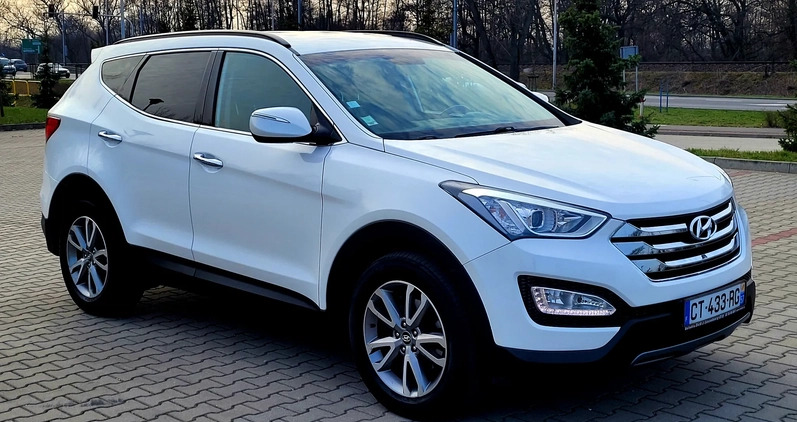 Hyundai Santa Fe cena 56600 przebieg: 226000, rok produkcji 2013 z Płock małe 436